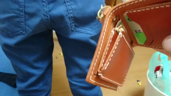 レザークラフト ＳＴ－factory 小学生仕様 Jr.ウォレットのご紹介