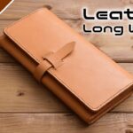 革の差し込みベルト長財布を作る～Making a Leather Long Wallet #LeatherAct EP2