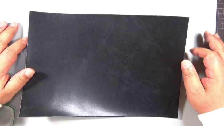 【レザークラフト】ハーフウォレットを作ろう１. Making a coin ＆ card wallet Part 1