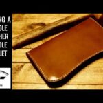 ミディアムウォレット制作①【レザークラフト】