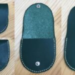 レザークラフト初心者のスタッフがコインケースを作ってみた（レザークラフトぱれっと）