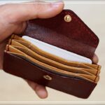 [Leather Craft] Multi-layers card holder / Leathercraft DIY / Free PDF Pattern