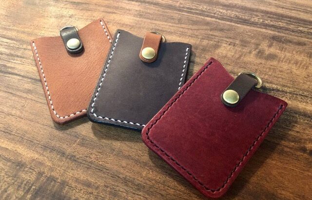 レザークラフトでパスケースを作る / 型紙No.3