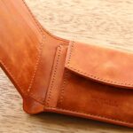 二つ折り財布 35　レザークラフト　 leather craft