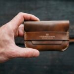 Making a HANDMADE Leather Flap Wallet – HYPER ASMR!