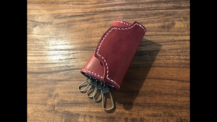 Making a Key Case【Leather craft】/ No.9