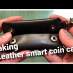 【レザークラフト】FREE pattern 型紙公開中/スマートレザーコインケース/レザークラフト Leathercraft