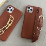 レザー調 ハンド ベルト お洒落 スマホケース iphone カバー