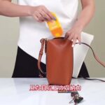 牛革 ミニポシェット スマホポーチ