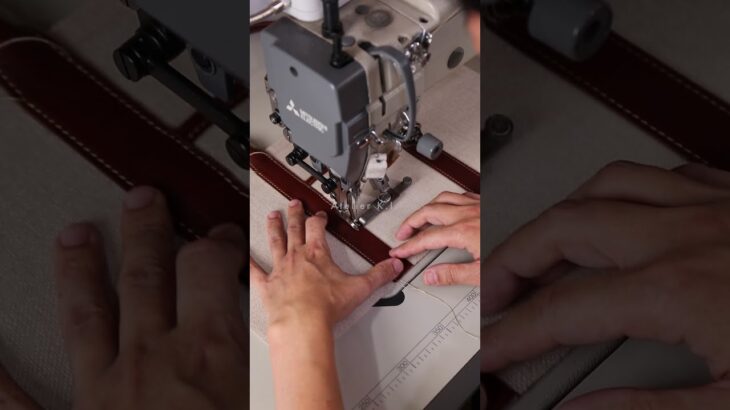 バッグ教室の教材作り　トートバッグ　革職人 レザークラフト　#shorts