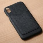 100円シリーズ／100円でiPhoneのレザーケースを作る／レザークラフト／型紙公開／196