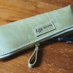 【レザークラフト】ペンケースの製作【making a leather pencil case】