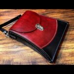 Making Pochettes for Christmas Gifts / PDF Free Pattern /Leather Craft