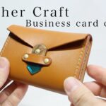 Leather crafts/名刺入れの作り方 How make of business card case
