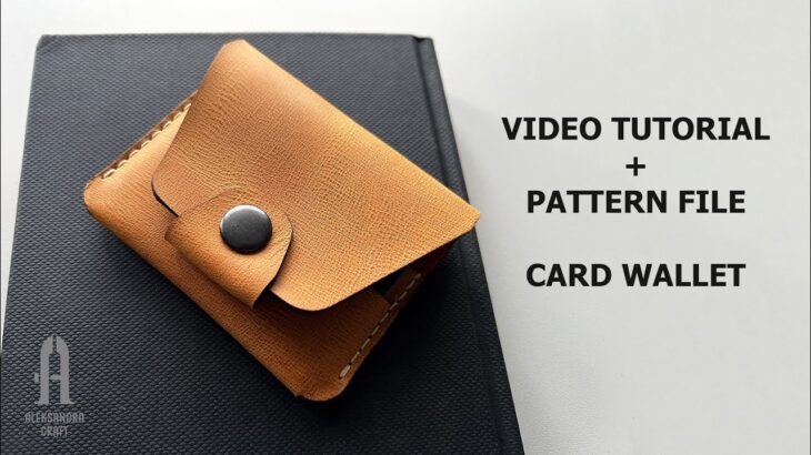 Making card wallet – Simple leather craft