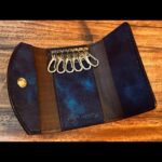 Making / Simple Shape Key Case: Leather Craft & Free Pattern