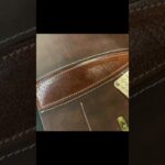 Making Leather unique Bag / 60 sec Leather craft