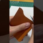 【#レザークラフト】スマホケース　#shorts #レザーウォレット #leathercraft