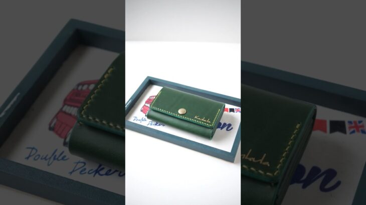 レザクラASMR カードケース作ってみた　leathercraft