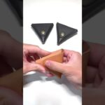 三角コインケース作りました【レザークラフト】