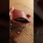 スマホポーチ（ブラウン）#スマホポーチ #スマホショルダー #スマホケース #革小物 #革小物雑貨 #ヌメ革 #革製品 #レザークラフト #leathercrafts #leatherworker