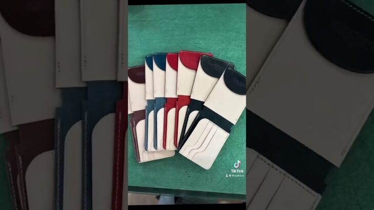 [Freaks&co.]マネークリップ財布作りますよー！ #freaksandco #マネークリップ #革財布 #フリークスアンドコー