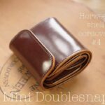 Mini Doublesnap wallet / Horween shell cordovan #4