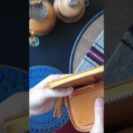 ラウンドファスナーミドルウォレット #レザーウォレット #オーダーメイド #ハンドメイド