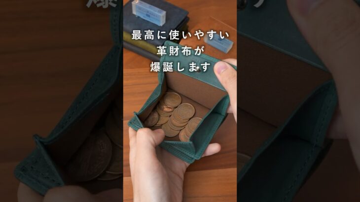 現金・カード全てが使いやすい　最高の革財布　SEASAR Integral 爆速紹介 #shorts