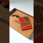 つぎはぎパスケース作ってみた#asmr #leathercraft #レザークラフト