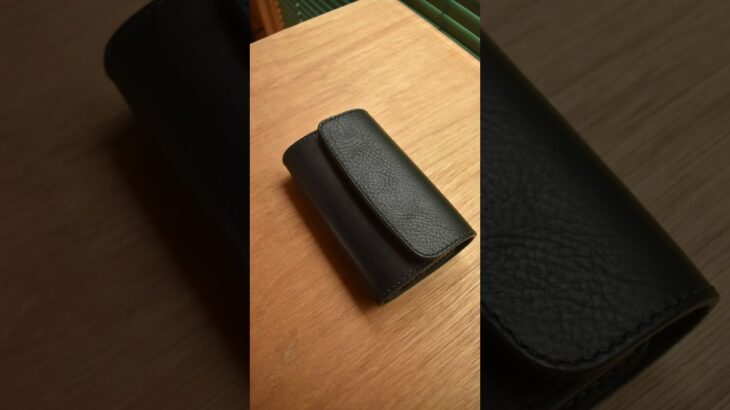 三つ折りミドルウォレット　MW – 01製作リール #レザークラフト #leathercraft #財布