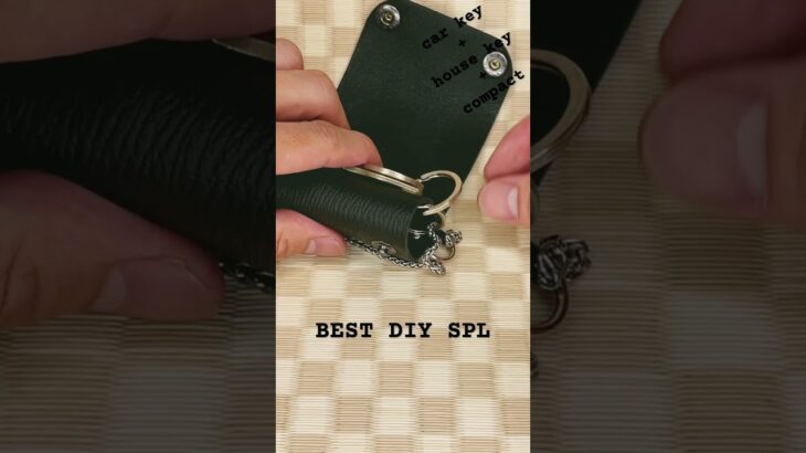 #keycase #leathercraft #leathercrafts #diy #diycrafts #レザークラフト #キーケース