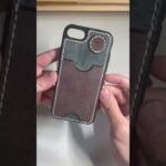 iPhoneケース #レザークラフト #ロロマレザー
