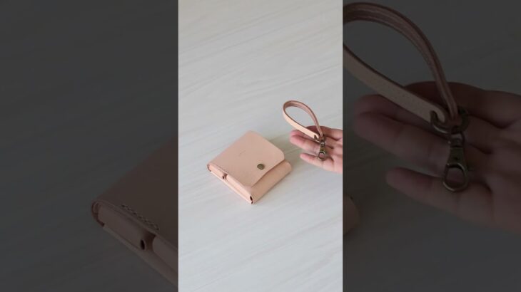 財布として使えるキーケース スマートキー対応 LF-027 ヌメ革ALL スマートキーが入る財布 キーケース #キーケース #財布 #財布の紹介 #レザーウォレット #レザーキーケース #鍵が入る財布