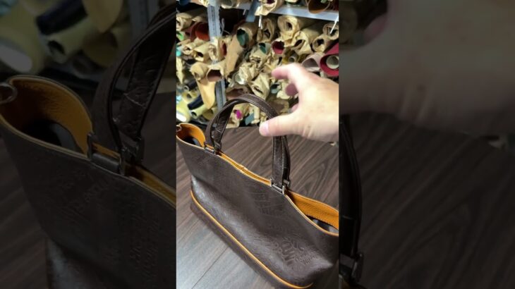 【レザークラフト】#shorts　生徒さんの作品　#142　レザークラフト教室　浜松　leather works itten　手縫い #ショート #財布 #かばん