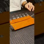 本革ペンケース。シンプルでスリムなデザイン。｜A slim and minimal genuine leather pen case ✨