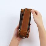 HAETIN手作り|大容量 ファスナー 革 ペンケース 多機能 ペン立て付き チェンハンドル#handmade #shorts #leather #leathercraft