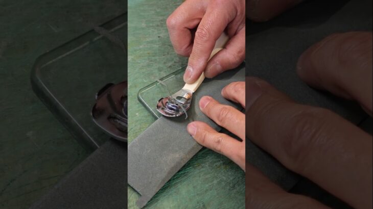 ⑤A-1ロングウォレットの製作 #レザークラフト #サムライクラフト #leathercraft #財布 #leather #handmade #diy