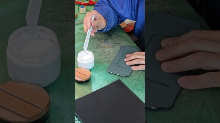 ⑦A-1ロングウォレットの製作 #レザークラフト #サムライクラフト #leathercraft #財布 #leather #handmade #diy